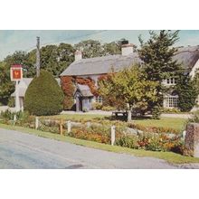 The Fountain Inn Longhton Longton Bucks Buckinghamshire Vintage Postcard