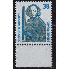 GERMANY BUND [1989] MiNr 1400 ( **/mnh ) [02] Sehenswürdigkeiten URand