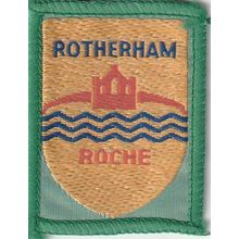 Scout Badge UK - Rotherham Roche - Lot 1 - Black Back (BY253)