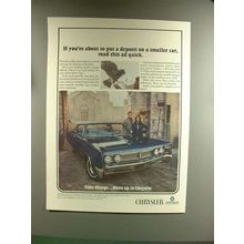 1967 Chrysler Newport 2-door Hardtop Car Ad - Deposit