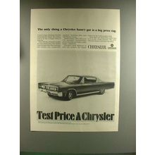 1967 Chrysler Newport 2-door Hardtop Car Ad!