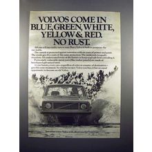 1971 Volvo Car Ad - No Rust!