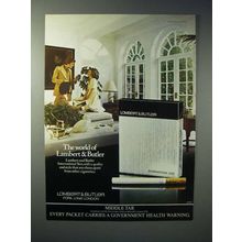 1977 Lambert & Butler Cigarette Ad - The World