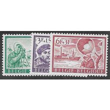 BEL 1966 U/M (SET) 'ANTARCTIC EXPEDITION' (3v) (EBID64-927)