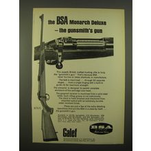 1967 BSA Monarch Deluxe Rifle Ad - The Gunsmith's Gun