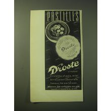 1948 Droste Pastilles Chocolates Advertisement