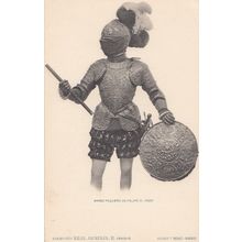 Philip Felipe 3 III King Of Spain II Portugal Knight Armour Vintage Postcard