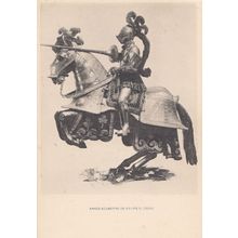 Philip Felipe King Of Spain Portugal II III Armour Mounted Horse Postcard