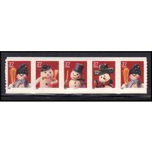 3680-3683 37c Snowmen Very Fine MNH PNC G1112/5 PA4378
