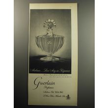 1957 Guerlain Shalimar Perfume Ad - Shalimar love song in fragrance