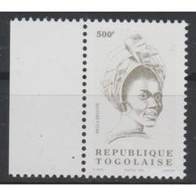Togo 1998 - Mi. 2857 Série courante BELLA BELLOW 500 F MNH