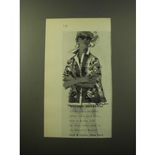 1960 Lord & Taylor Shirt by Toni Lynn Ad - Toujours wonderful