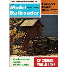 Model Railroader magazine complete year 1973 - free shipping