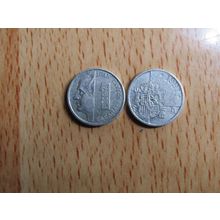 Spain 1991 Juan Carlos 1 Peseta Coin