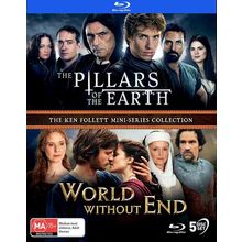 Ken Follet's The Pillars of the Earth + World Without End Blu-ray | Region Free