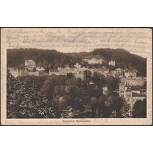 Kirchenplatz, Marienbad, 1934 - Leopold Weil AK
