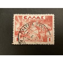ICOLLECTZONE Greece C22 Very Fine used Airmail horses #1