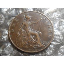 1913 George V penny.