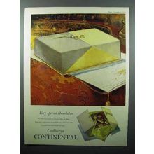 1955 Cadburys Continental Chocolates Ad - Special