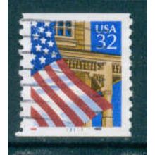 Used 2913 32c U.S. Flag Over Porch Fine CNS 11111 W0822