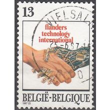 Belgique 1987 Michel 2295 O Cote (2008) 0.30 € Flanders Technology International