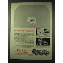 1948 Du Pont Peters Ammunition Ad - Police, Dewar Match