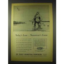 1948 Du Pont Sporting Powders Ad - Churchill Ettinger