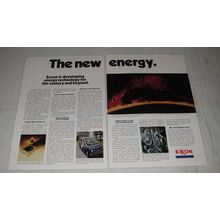 1974 Exxon Oil Ad - The New Energy