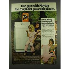 1978 Tide Detergent Ad - Goes With Maytag