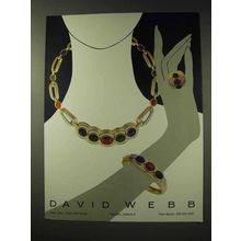 1982 David Webb Jewelry Ad