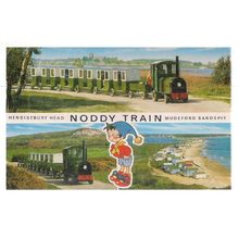 NODDY TRAIN, BOURNEMOUTH DORSET unused vintage postcard by J. Salmon =