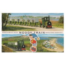 NODDY TRAIN, BOURNEMOUTH DORSET unused vintage postcard by J. Salmon