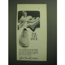 1970 Jack Purcell Tournament Purcell Shoes Advertisement - Bob Peak