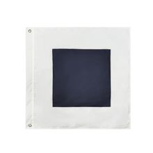 Pack Of 2] Authentic Letter S Nautical Alphabet Navy Code Signal Flag 24"" -...