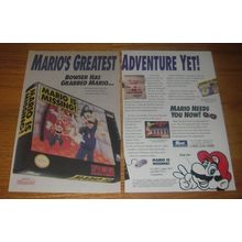 1993 Super Nintendo Mario is Missing! Video Game Advertisement