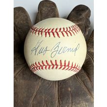 Gus Zernial (d. 2011) Signed Autographed Official American League (OAL) Baseball
