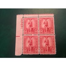 ICOLLECTZONE US WS7 Plate Block VF NH