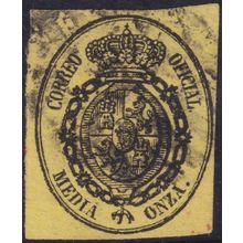 Spain 1855 ½ onza Official