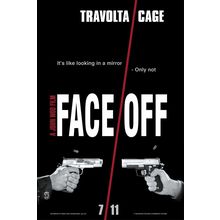 Face_Off (1997)_5 Movie Film Poster Canvas iconic design