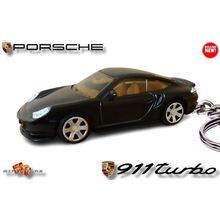 RARE KEYCHAIN BLACK PORSCHE 911 TURBO/S 996 CUSTOM Ltd Ed.
