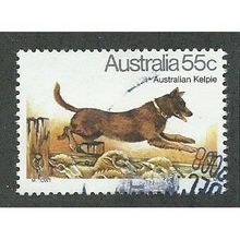 AUS 1980 55c 'DOGS' FINE USED (EBID34-133)