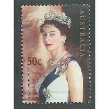 AUS 2003 50c ' 50TH ANN OF CORONATION' FINE USED (EBID34-247