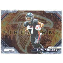 PRIZM FIREWORKS BIJAN ROBINSON ROOKIE