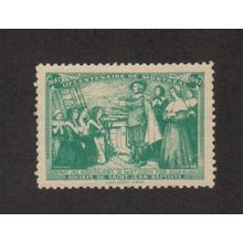 cc3835-24f Canada Cinderella stamp - Societe Saint-Jean Baptiste (1942)