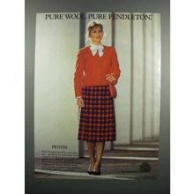 1983 Pendleton Jacket & Royal Stewart Tartan Kilt Ad