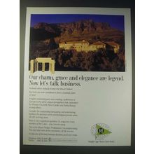 1989 Mount Nelson Hotel Ad - Our charm, grace and elegance are legend