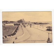 Penzance Promenade and Winter Gardens Cornwall Postcard 44189