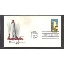 FDC Art Craft 2474 25c Lighthouse (Cachet-U/A) CV40933