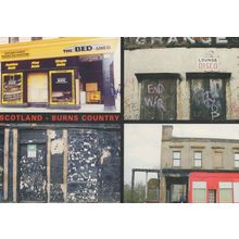 Scottish Bed Derelict Shop Bedding Burns Country Disco Postcard