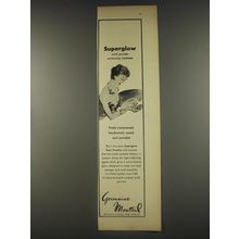 1956 Germaine Monteil Superglow Powder Advertisement